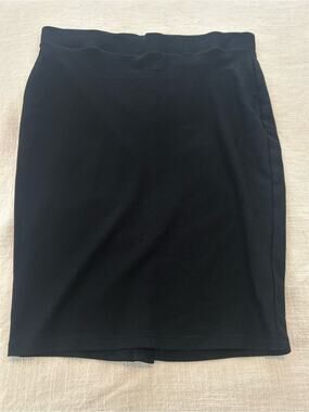 Torrid Womens Size 2 18/20 Black Stretch Pencil Skirt Pull On Career Work